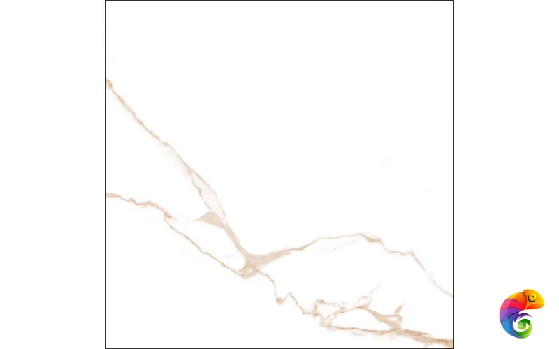 GT60601903MR Плитка грес глаз. Majestic Luxe_GT Белый 60*60 _ 1 \43,2