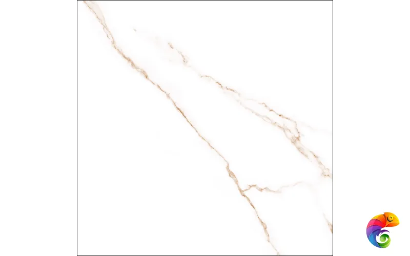 GT60601903MR Плитка грес глаз. Majestic Luxe_GT Белый 60*60 _ 1 \43,2
