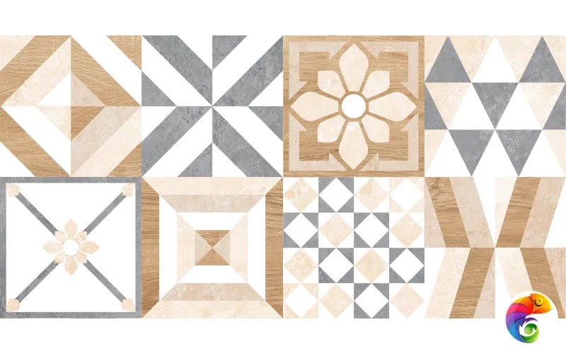 GT129VG Плитка облиц. Marmaris GT Бел. 50*25 пэчворк_ 1 \74,25