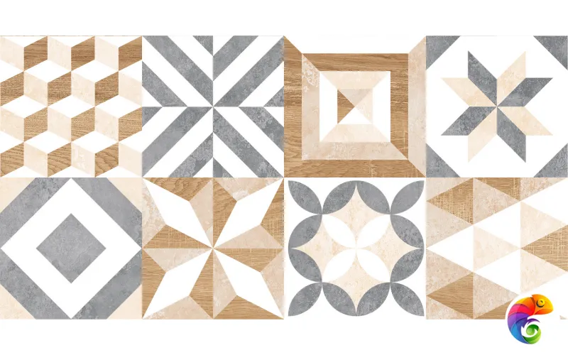 GT129VG Плитка облиц. Marmaris GT Бел. 50*25 пэчворк_ 1 \74,25