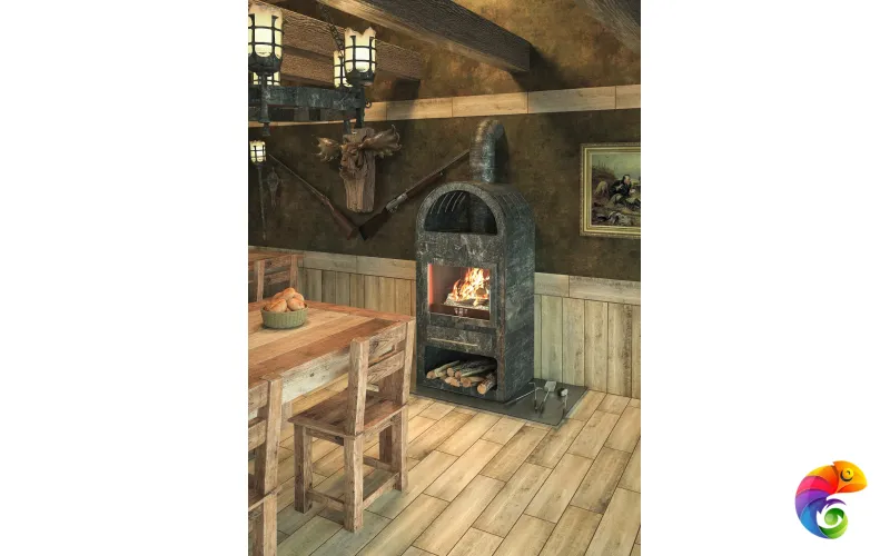 BL-ДУБ/GP/147/594/П Плитка грес глаз. Дуб BL палевый 59,4*14,7 _ 1 \65,5