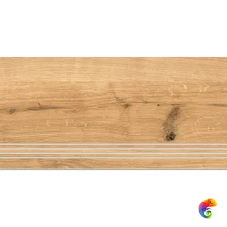 A-WS4O116\J Плитка грес ступень Woodhouse_Cers Коричневый 59,8*29,7 _ 1 \6