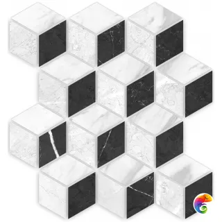 A-RS2L451\G Декор кер. Royal Stone_Cers Многоцветный 27*28 _ мозаика 1 \17