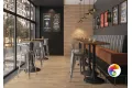 16736 Плитка грес глаз. Industrialwood_Cers Бежевый 59,8*18,5 _рельеф 1 \77,824