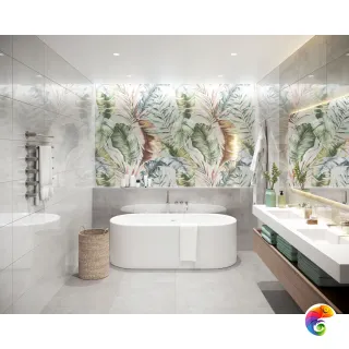 GT1206014801MGR-B Керамогранит Infinium_GT Серый 60x120 панно часть B 1\43,2