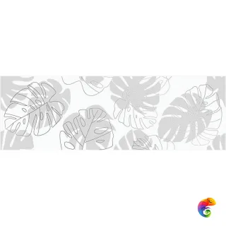 15920 Декор кер. Glory_Cers Бел. 75*25 _листья 1 \4