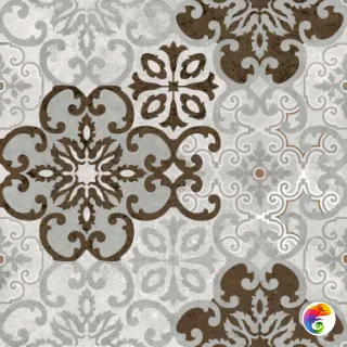 16081 Плитка наполь. Alrami_Cers Многоцветный 42*42 _ 1 \75,84