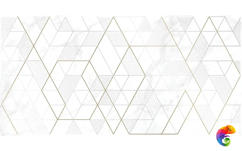 KT2L052DT-36 Декор кер. Calacatta_Cers Белый 59,8*29,8 _ромбы 1 \6