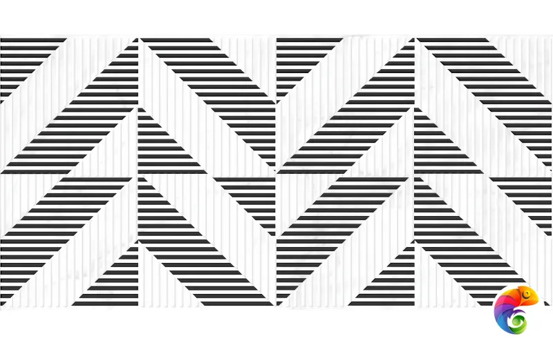 15925 Декор кер. Calacatta_Cers Белый 59,8*29,8 _шеврон 1 \6