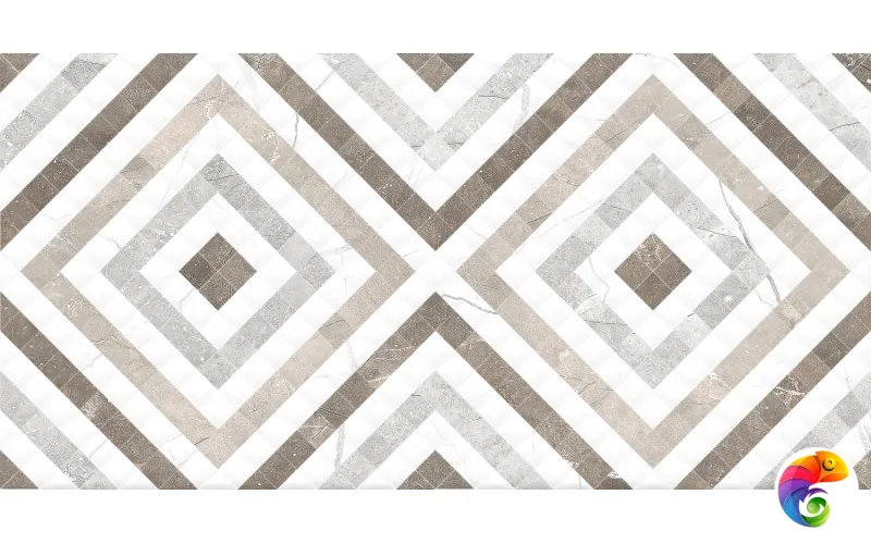 GT123VG Плитка облиц. Siluet GT Бел. 50*25 _орнамент 1 \74,25