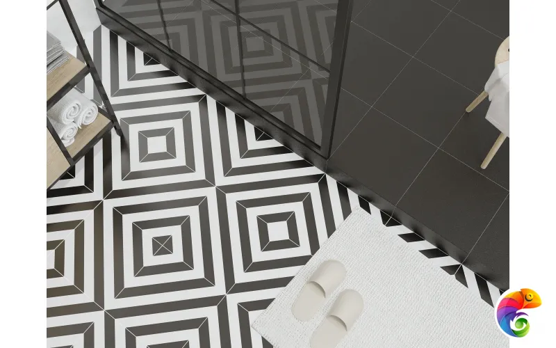 15925 Декор кер. Calacatta_Cers Белый 59,8*29,8 _шеврон 1 \6