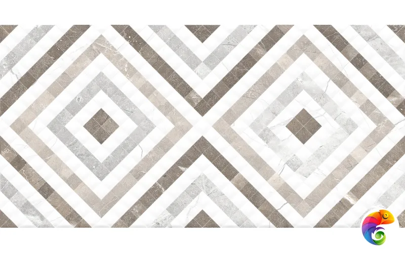 GT123VG Плитка облиц. Siluet GT Бел. 50*25 _орнамент 1 \74,25