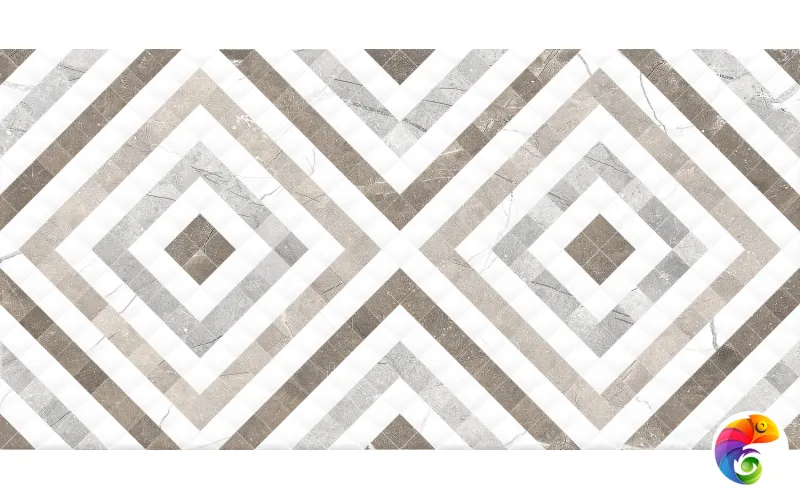 GT123VG Плитка облиц. Siluet GT Бел. 50*25 _орнамент 1 \74,25