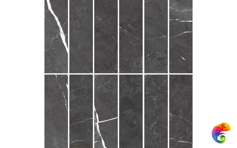 16041 Декор кер. Royal Stone_Cers Черный 30*30 _ мозаика 1 \10