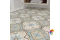 16067 Плитка грес глаз. Daisy_Cers Серо-голубой 29,8*29,8 _пэчворк рельеф 1 \50,88