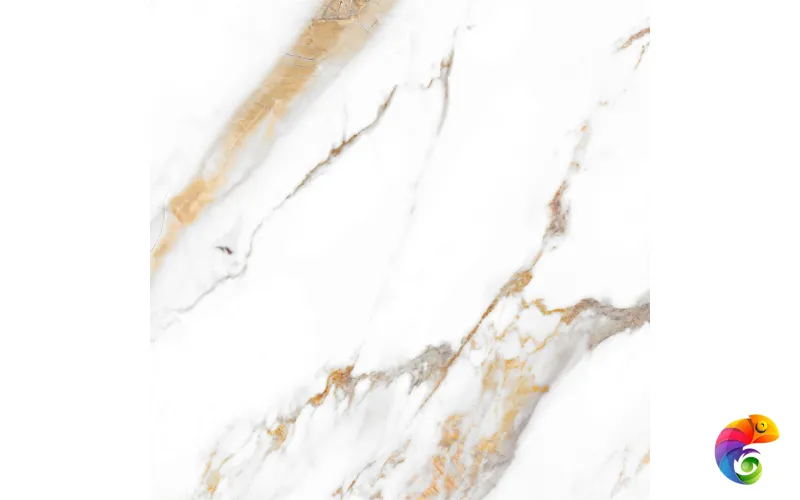 GT60600103MR Плитка грес глаз. Calacatta Royal_GT Белый 60*60 _ 1 \43,2