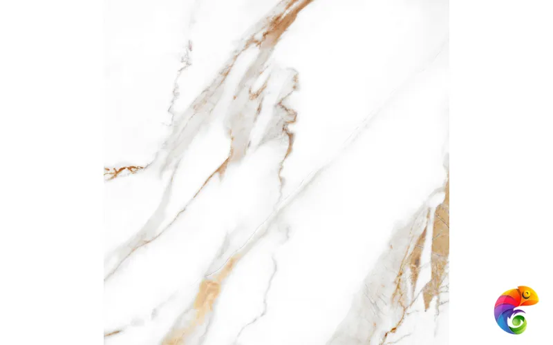 GT60600103MR Плитка грес глаз. Calacatta Royal_GT Белый 60*60 _ 1 \43,2