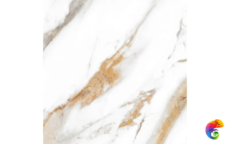 GT60600103MR Плитка грес глаз. Calacatta Royal_GT Белый 60*60 _ 1 \43,2