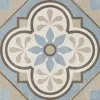 16067 Плитка грес глаз. Daisy_Cers Серо-голубой 29,8*29,8 _пэчворк рельеф 1 \50,88