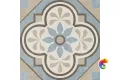 16067 Плитка грес глаз. Daisy_Cers Серо-голубой 29,8*29,8 _пэчворк рельеф 1 \50,88