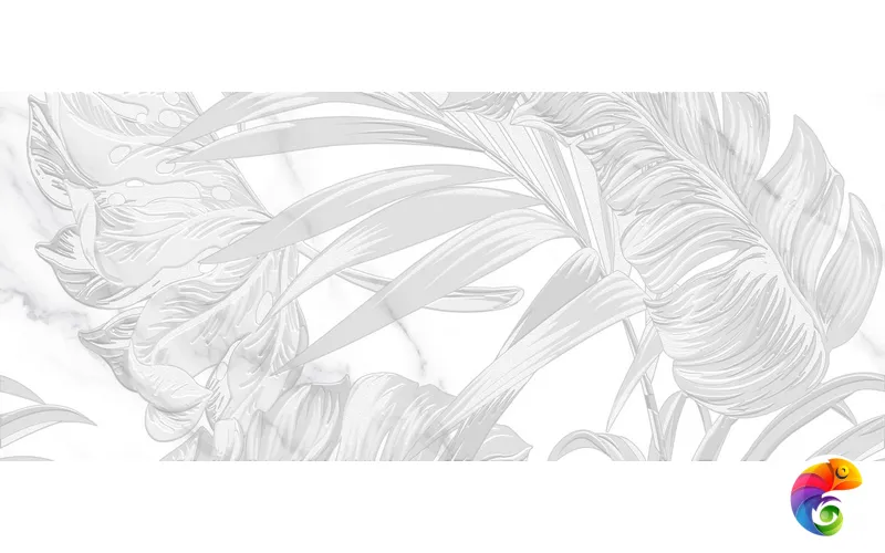 10300000240 Декор кер. Anima Бел. 60*75 01 панно из 3 плит _ 1 \2