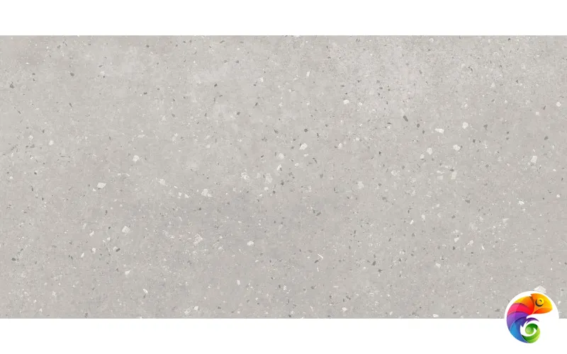 16545 Плитка грес глаз. Concretehouse_Cers Светло-серый 59,8*29,7 _терраццо рельеф 1 \56,832