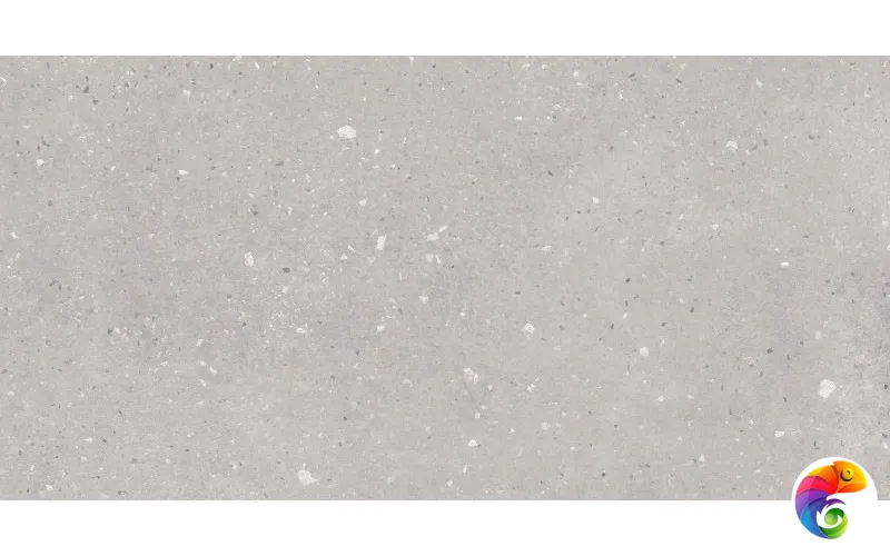 16545 Плитка грес глаз. Concretehouse_Cers Светло-серый 59,8*29,7 _терраццо рельеф 1 \56,832