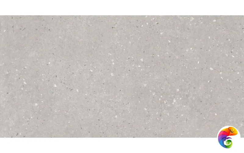 16545 Плитка грес глаз. Concretehouse_Cers Светло-серый 59,8*29,7 _терраццо рельеф 1 \56,832