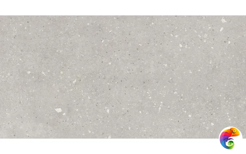 16545 Плитка грес глаз. Concretehouse_Cers Светло-серый 59,8*29,7 _терраццо рельеф 1 \56,832