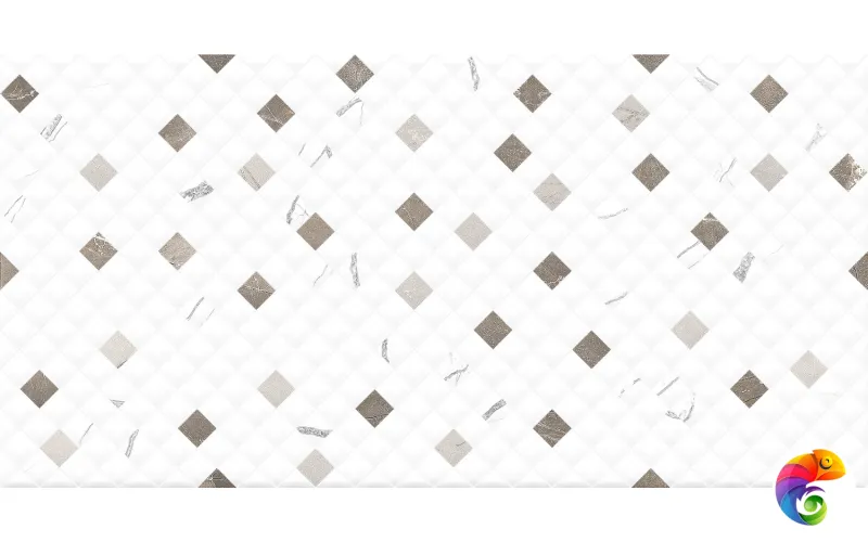 GT125VG Плитка облиц. Siluet GT Бел. 50*25 _мозаика 1 \74,25