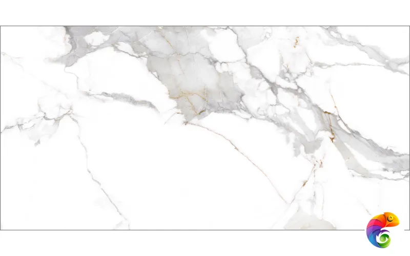 GT40806103MR Керамогранит Calacatta Imperial_GT Белый 40x80 _ 1\38,4