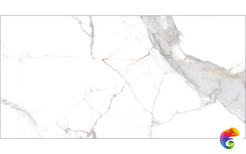 GT40806103MR Керамогранит Calacatta Imperial_GT Белый 40x80 _ 1\38,4