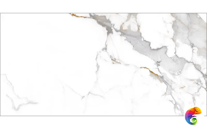 GT40806103MR Керамогранит Calacatta Imperial_GT Белый 40x80 _ 1\38,4