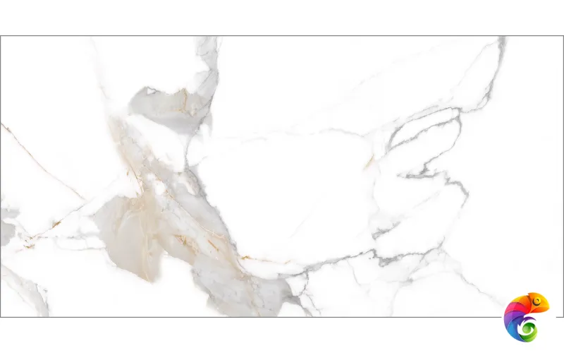 GT40806103MR Керамогранит Calacatta Imperial_GT Белый 40x80 _ 1\38,4