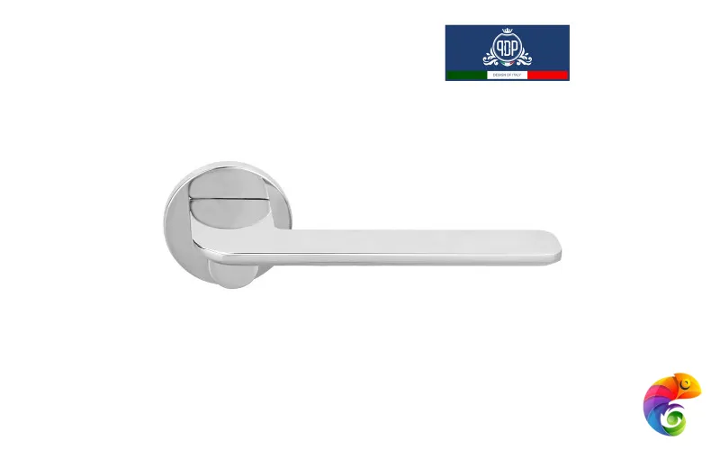 Дверная ручка на розетке Slim