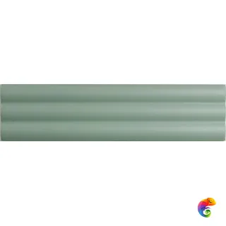 130861 Match Curved Sage Matt 6.25x25