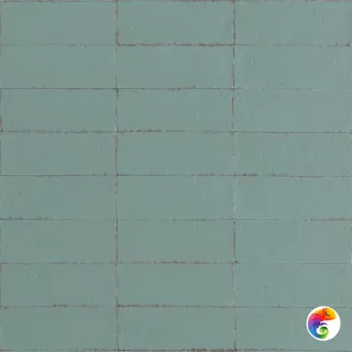 RAEY Glacé Turchese Glossy 7,5x20