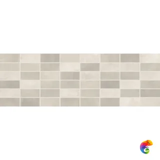 1064-0102 Фиори Гриджио Дек Мозаика св-серый 20х60