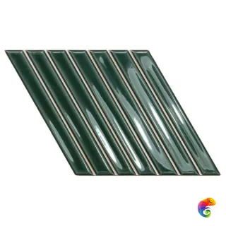 135016 Spike Bars A Royal Green 15x25,9