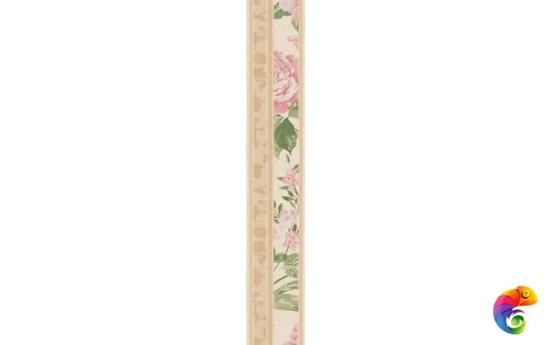 1504-0138 Бордюр Деми цветы 7,2х45
