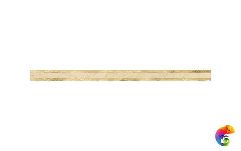 1506-0421 Миланезе бордюр римский Крема 3,6х60