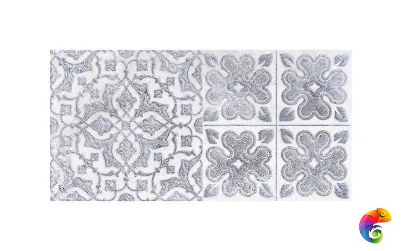1641-0094 Кампанилья Серый Декор 2 20х40