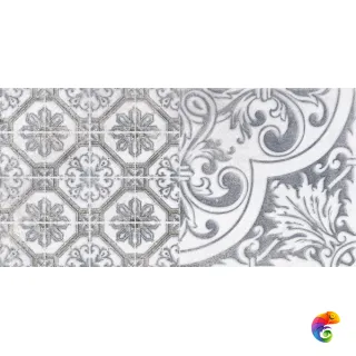 1641-0095 Кампанилья Серый Декор 3 20х40