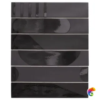 30174 Wadi Decor Noir 6х30