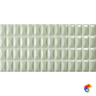 3DB Bevel Jade Gloss 12,5x25
