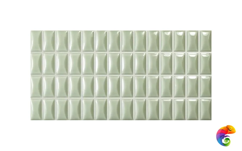 3DB Bevel Jade Gloss 12,5x25