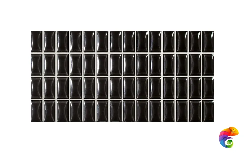 3DB Bevel Onix Gloss 12,5x25