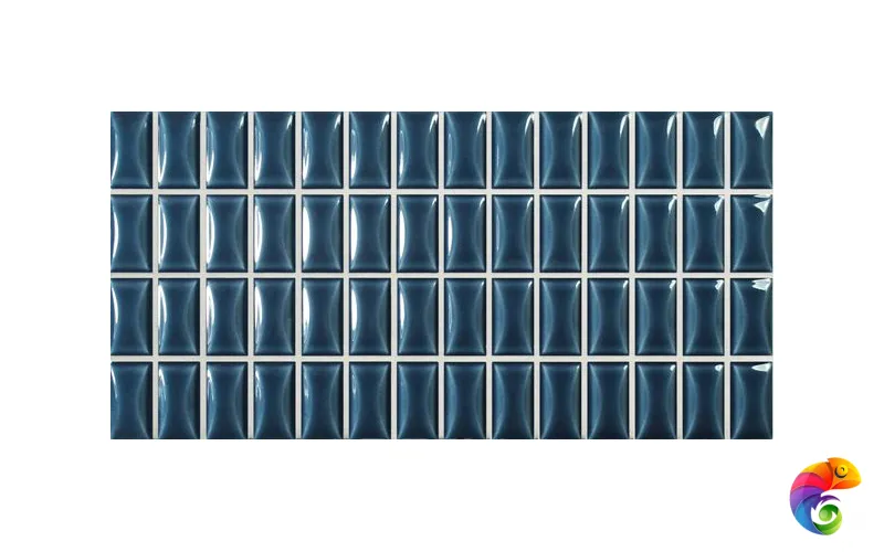 3DB Bevel Sapphire Gloss 12,5x25