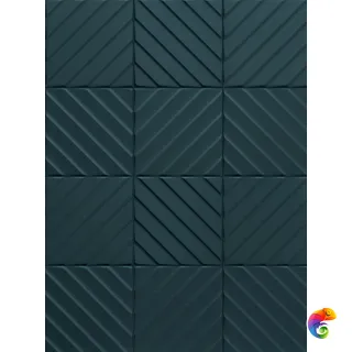 4D Diagonal Deep Blue  20х20