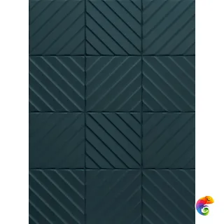 4D Diagonal Deep Blue  20х20